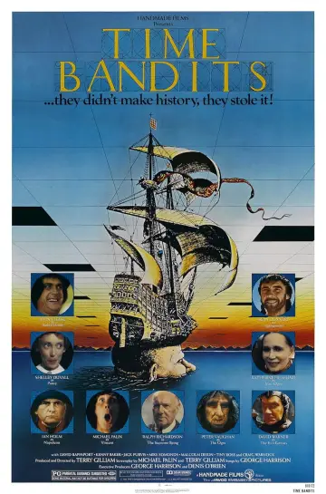 Poster to the movie "Time Bandits" #904621