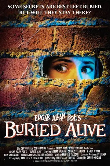 Poster to the movie "Buried Alive" #1918549