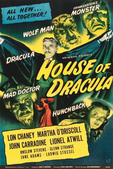 Poster to the movie "House of Dracula" #1046667