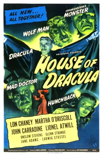 Poster to the movie "House of Dracula" #1046674