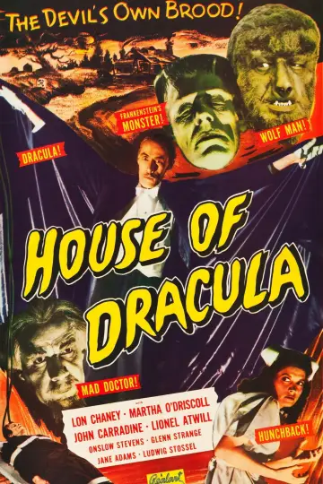 Poster to the movie "House of Dracula" #1046682
