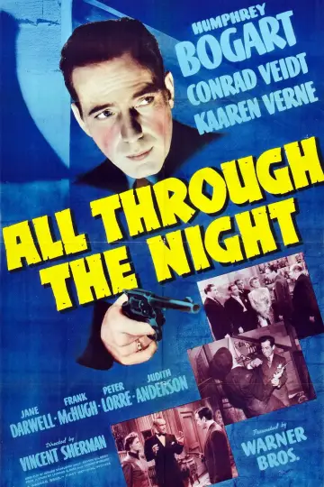 Poster to the movie "All Through the Night" #1800245