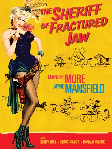 Poster to the movie "The Sheriff of Fractured Jaw" #1587751