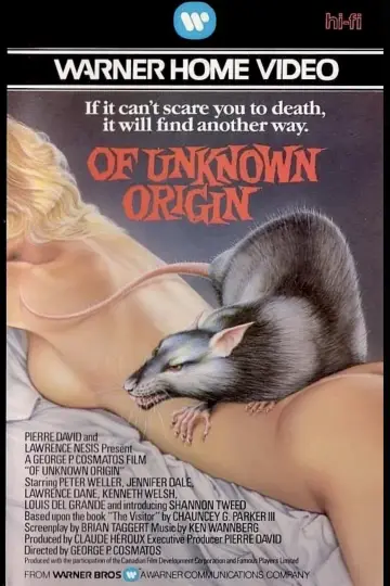 Poster to the movie "Of Unknown Origin" #1526877