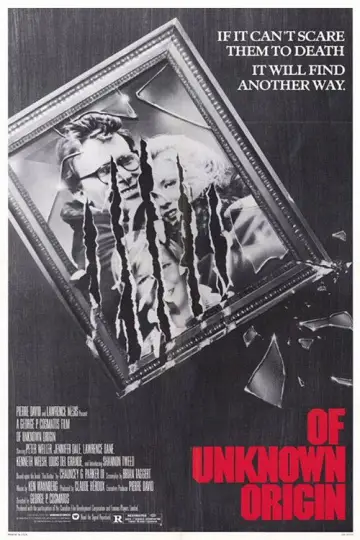 Poster to the movie "Of Unknown Origin" #1526880