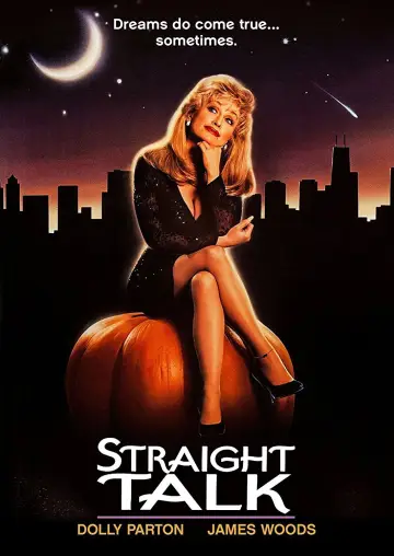 Poster to the movie "Straight Talk" #1533183