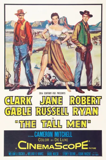 Poster to the movie "The Tall Men" #1865052