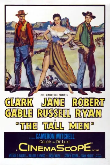 Poster to the movie "The Tall Men" #1865053