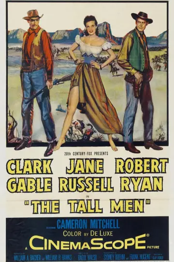 Poster to the movie "The Tall Men" #1865057