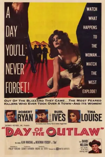 Poster to the movie "Day of the Outlaw" #1810084
