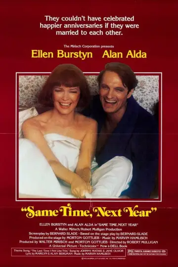 Poster to the movie "Same Time, Next Year" #1882419