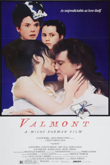 Poster to the movie "Valmont" #866343