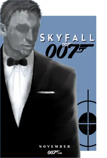 Poster to the movie "Skyfall" #1156313