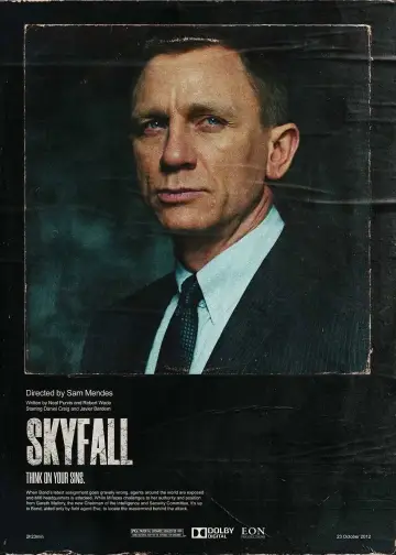 Poster to the movie "Skyfall" #1576633