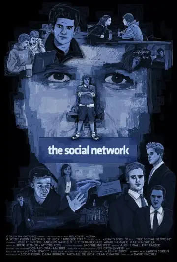 Poster to the movie "The Social Network" #1576245