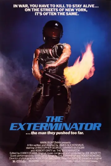 Poster to the movie "The Exterminator" #1083241