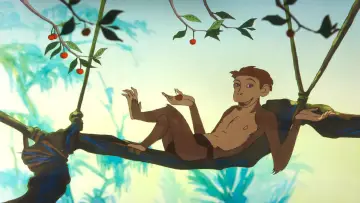 Backdrop to the movie "A Monkey
