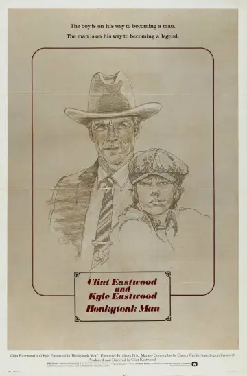 Poster to the movie "Honkytonk Man" #1091858