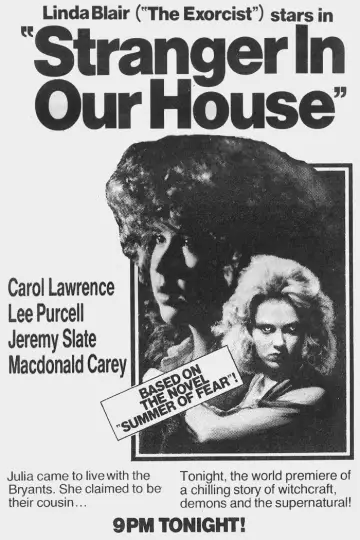 Poster to the movie "Stranger in Our House" #1064121