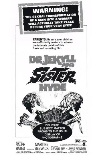 Poster to the movie "Dr Jekyll & Sister Hyde" #1074594