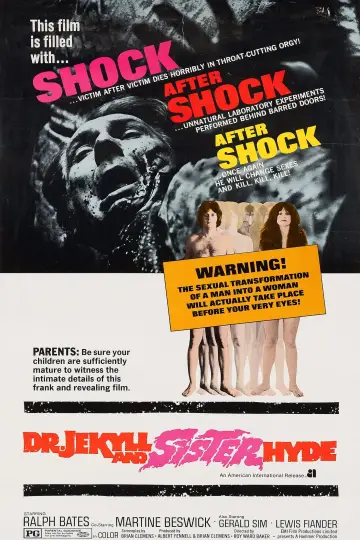 Poster to the movie "Dr Jekyll & Sister Hyde" #432772