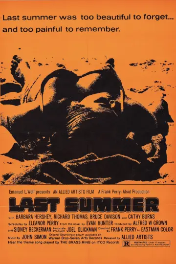Poster to the movie "Last Summer" #1167713