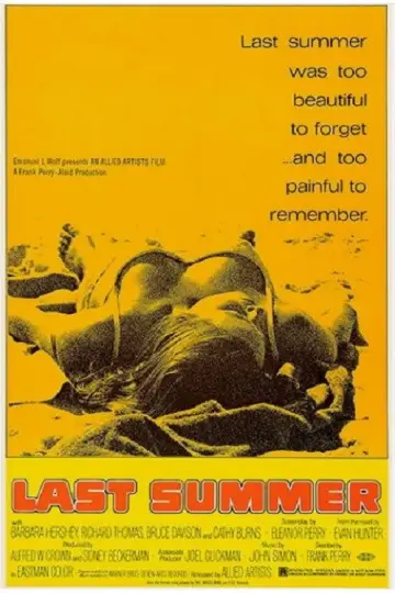 Poster to the movie "Last Summer" #1167717