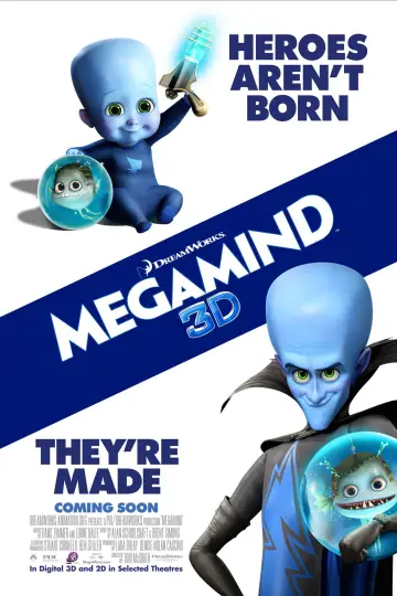Poster to the movie "Megamind" #1626793