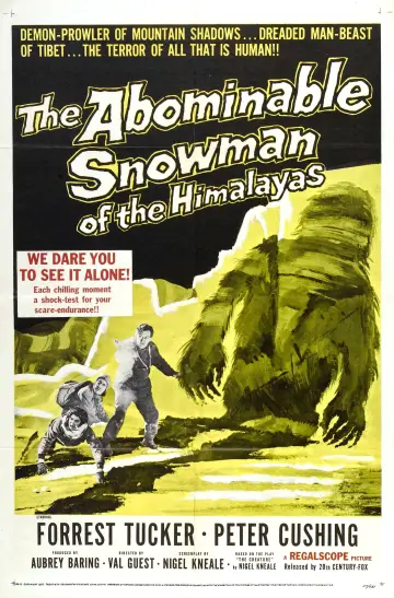 Poster to the movie "The Abominable Snowman" #1839944
