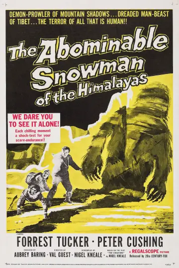 Poster to the movie "The Abominable Snowman" #1839945