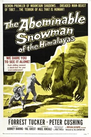 Poster to the movie "The Abominable Snowman" #1839947