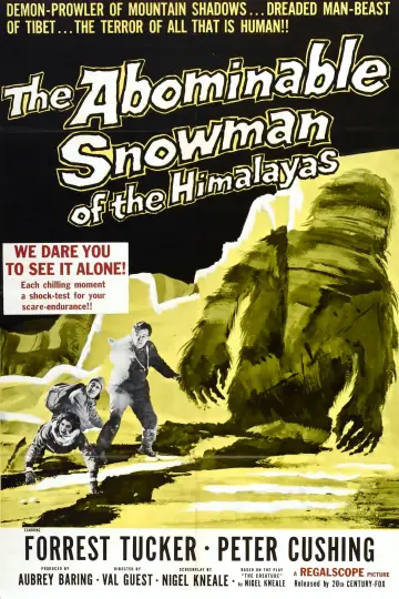 Poster to the movie "The Abominable Snowman" #1839948