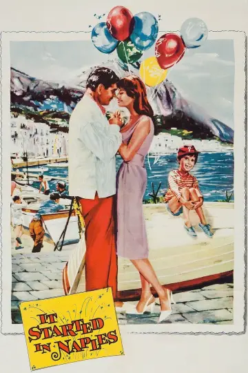 Poster to the movie "It Started in Naples" #1578817