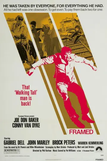 Poster to the movie "Framed" #729907