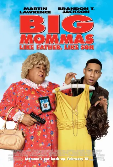 Poster to the movie "Big Mommas: Like Father, Like Son" #887944