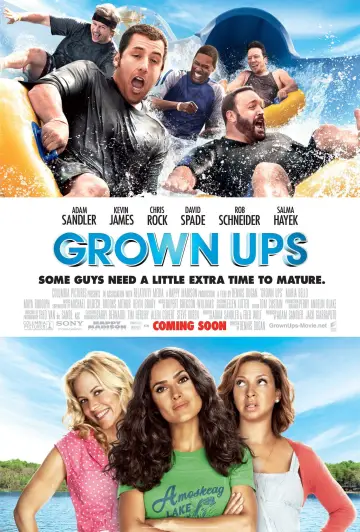 Poster to the movie "Grown Ups" #831484