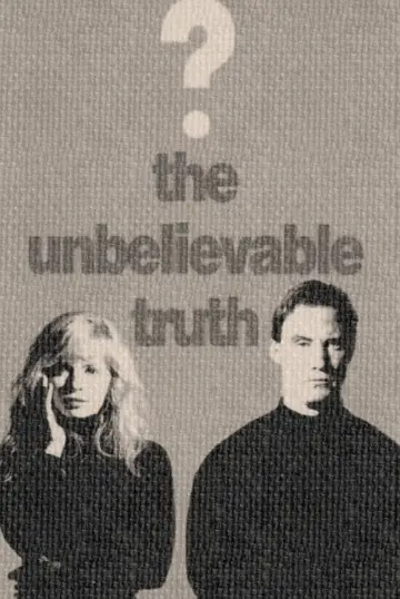 Poster to the movie "The Unbelievable Truth" #1186631