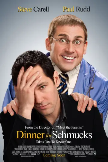 Poster to the movie "Dinner for Schmucks" #890918