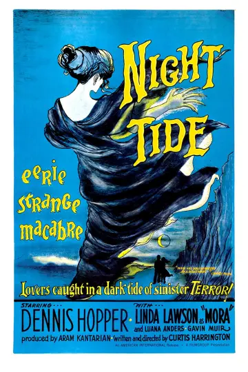 Poster to the movie "Night Tide" #1211367