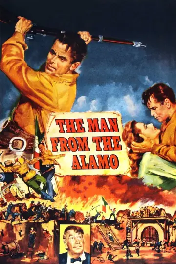 Poster to the movie "The Man from the Alamo" #1861186