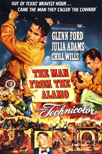 Poster to the movie "The Man from the Alamo" #1861187