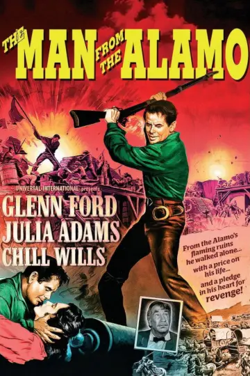 Poster to the movie "The Man from the Alamo" #1861189
