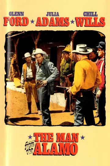 Poster to the movie "The Man from the Alamo" #1861197