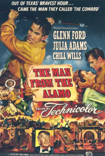 Poster to the movie "The Man from the Alamo" #1861199