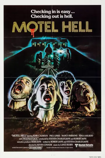 Poster to the movie "Motel Hell" #1074621
