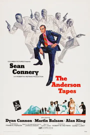 Poster to the movie "The Anderson Tapes" #1061319