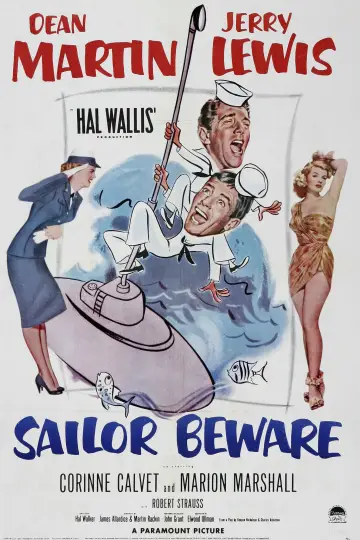 Poster to the movie "Sailor Beware" #1527166