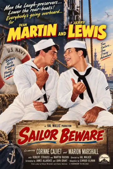 Poster to the movie "Sailor Beware" #1693231