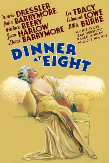 Poster to the movie "Dinner at Eight" #1866876
