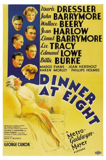 Poster to the movie "Dinner at Eight" #1866878